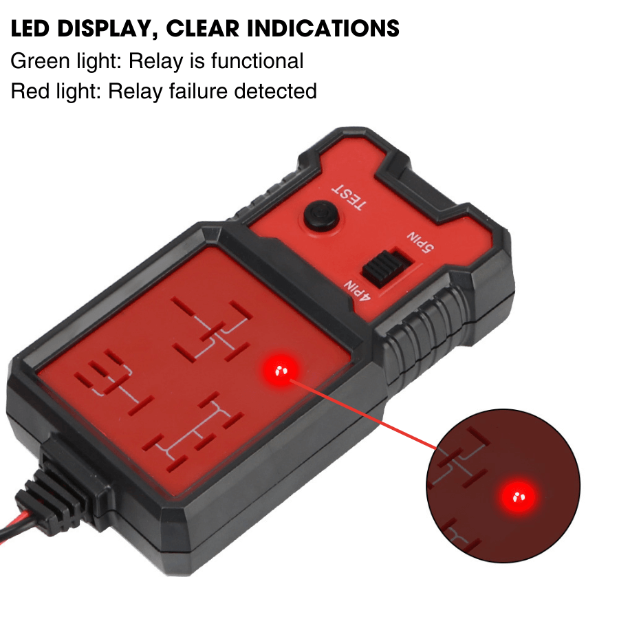 Car Relay Tester connection diagram