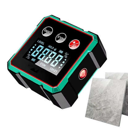 RAVIRRA™ Misuratore angolare digitale magnetico con laser elettronico