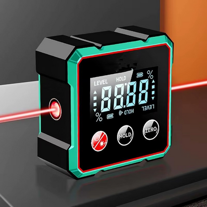 RAVIRRA™ Misuratore angolare digitale magnetico con laser elettronico
