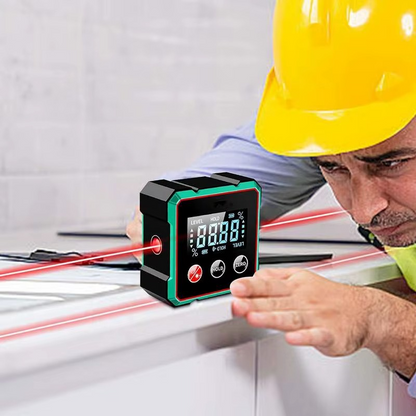 RAVIRRA™ Misuratore angolare digitale magnetico con laser elettronico