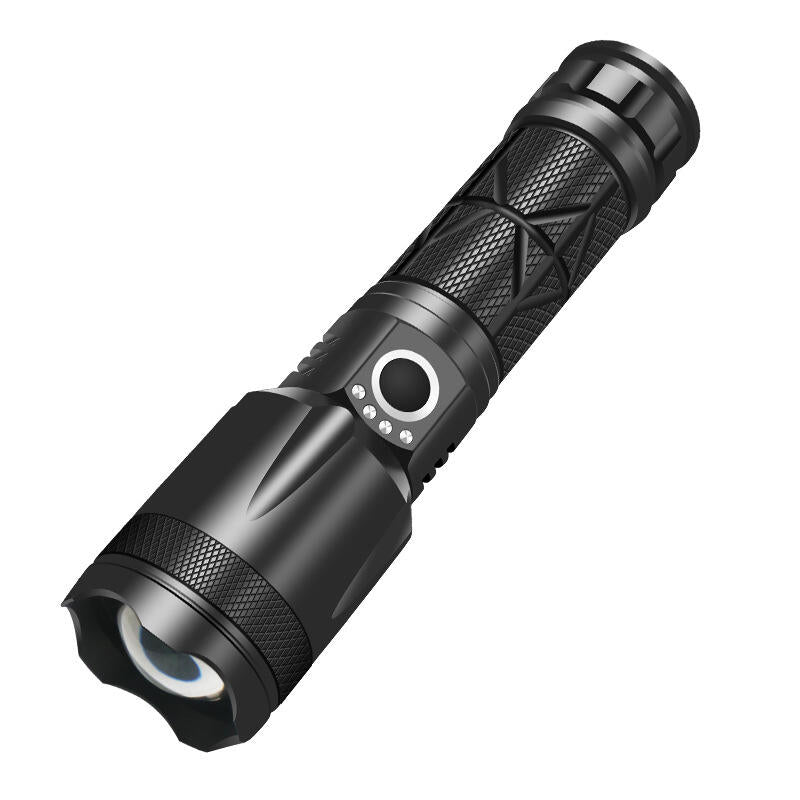RAVIRRA™  Torcia LED USB con Zoom 600M — Prestazioni Estreme, Affidabilità Totale