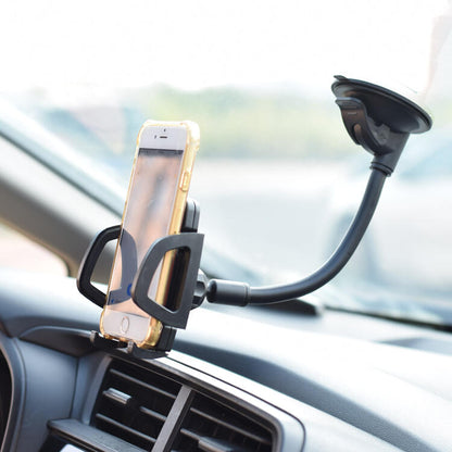 RAVIRRA™ Supporto per Telefono da Auto per Cruscotto e Parabrezza (Collo d’Oca Lungo)